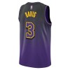 Dres Los Angeles Lakers Anthony Davis Nike 2024-25 City Edition Ljubičasta Swingman